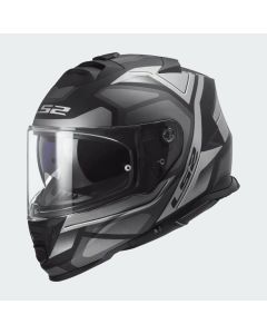LS2 FF800 STORM II SOLID MATT TITANIUM-06 S