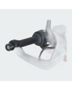 BAR END SLIDERS, BMW R1200GS, R1250GS'18-/ADVENTURE '13-/S1000XR' 15-(W/H.GUARDS)- BLACK