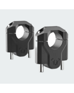 BAR RISER H=40 MM BLACK  R1200GS (12-18)  R1250GS (18-)- BLACK