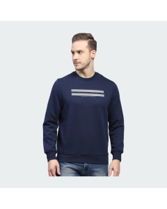 MEN'S ROUND NECK LONG SLEEVE HOODIE
