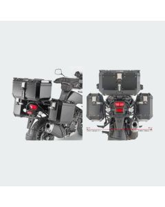 Specific Pannier Holder for Monokey Cam-Side Trekker Outback Side Cases for Suzuki V-Strom 1050; Can be combined with 06RKIT to be transformed into Rapid Release pannier holder
