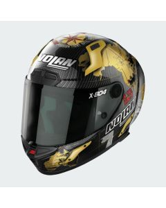 NOLAN X-804 RS CHECA GOLD