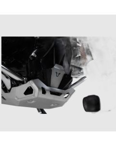 EXTENSION FOR ENGINE GUARD BLACK/SILVER BMW R1200 (12-18) R1250 (18-)